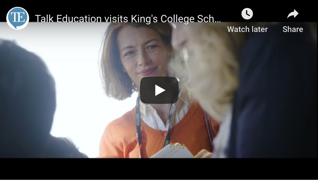 Talk Education visits King's College School, Wimbledon 